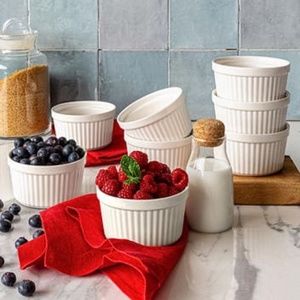 overandback "Cook & Serve" 8-piece Ramekin Set